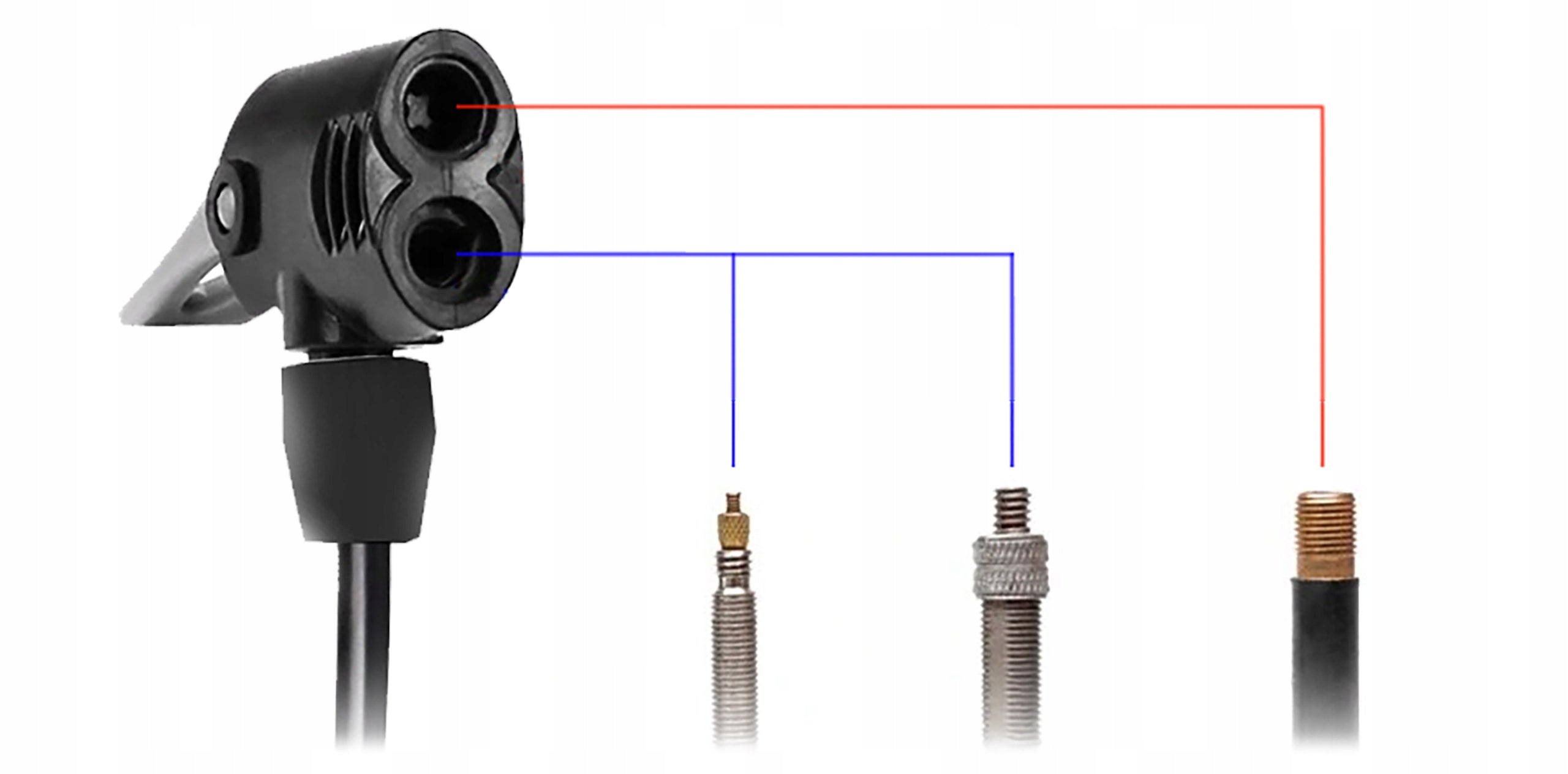 5in1 BICYCLE pump with BICYCLE BALL hose strong Brand no brand