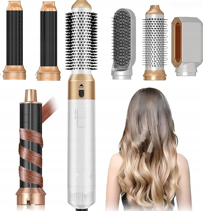 5in1 HAIR STYLING KIT: STRAIGHTENER, CURLING IRON, CARBIDE Manufacturer code 0604001