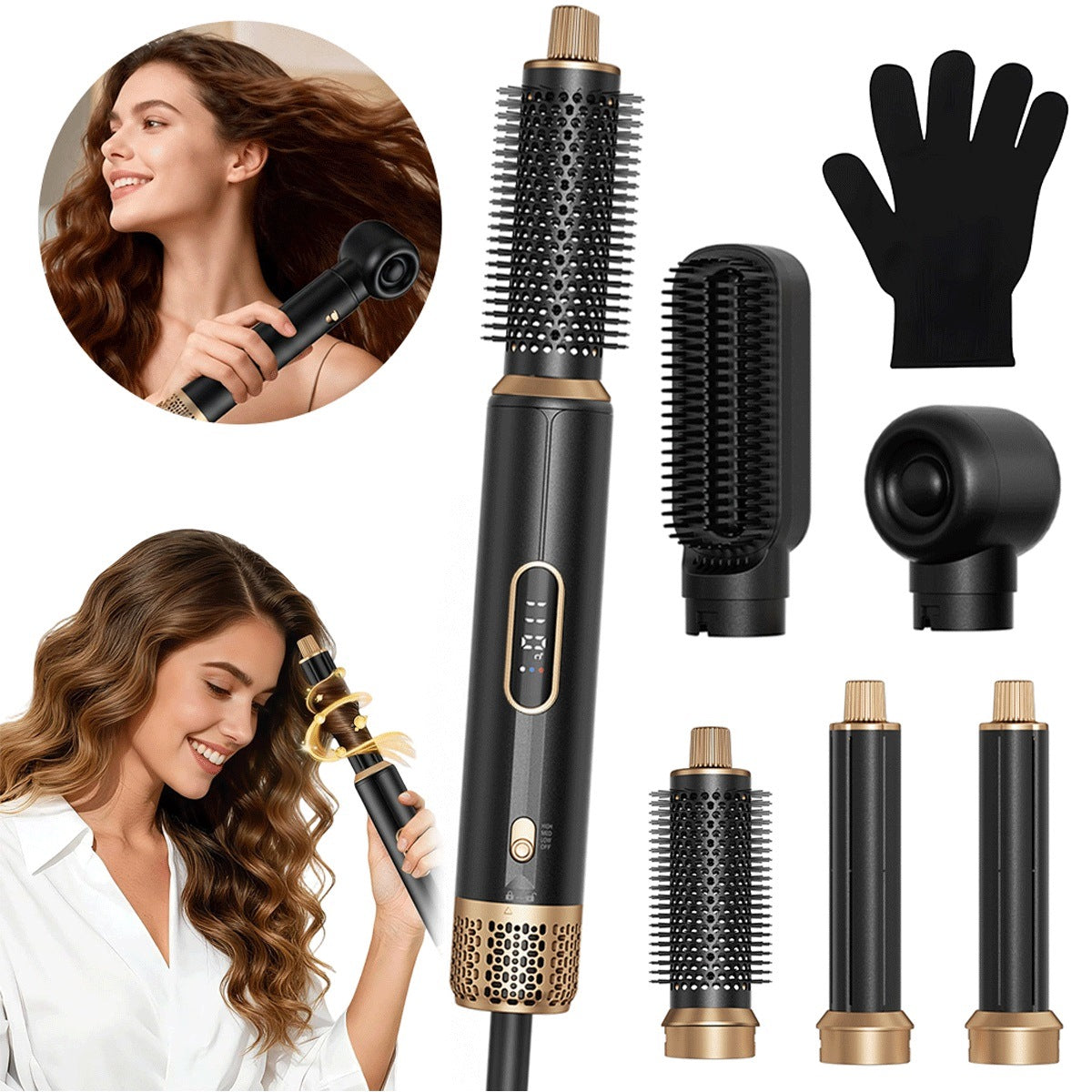 5in1 Hair Dryer Bedee With Ionization And Coanda Technology For Gift
