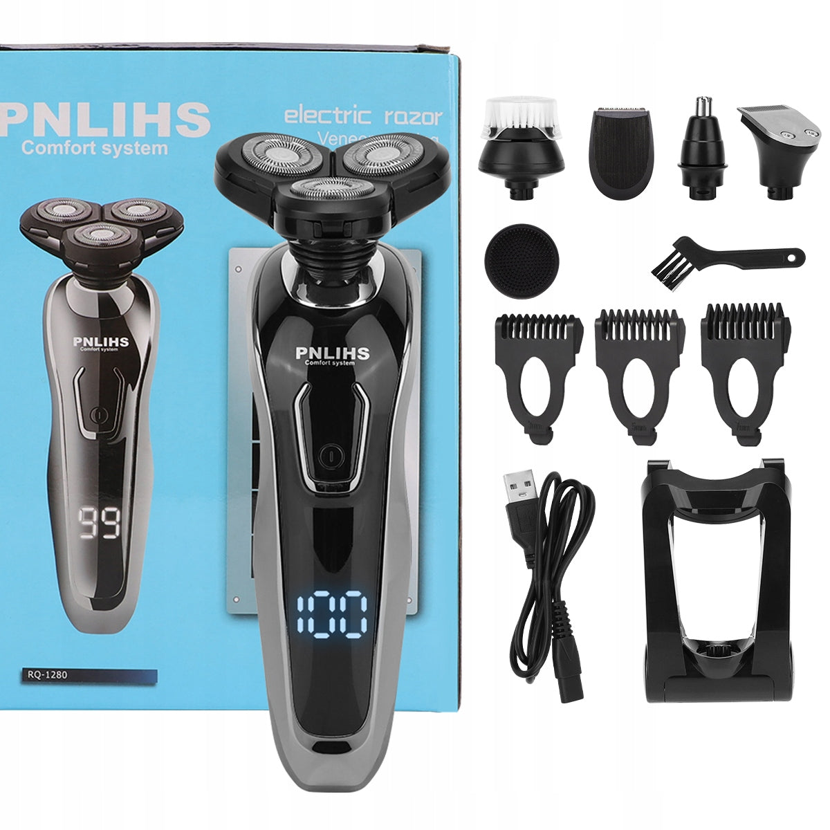 5in1 Men's Electric Trimmer Shaver