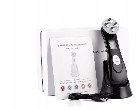 5in1 RF EMS Electroporation LED Photon - Black-Box