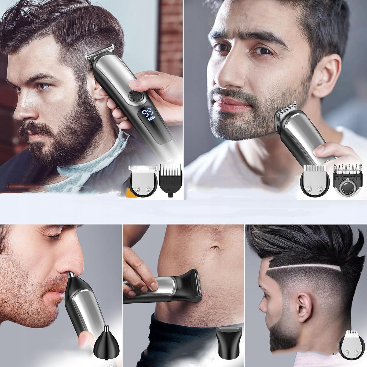 5in1 Trimmer Multifunctional Beard Hair Clipper Set Medical device no