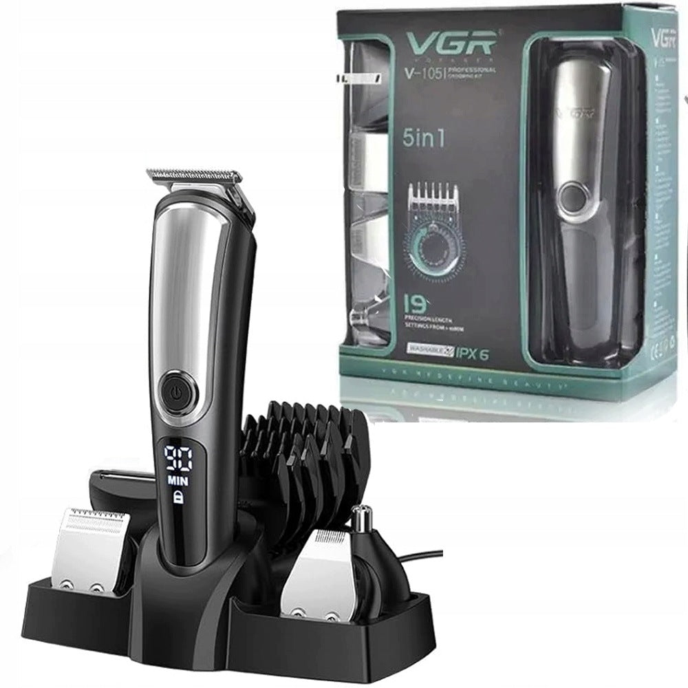 5in1 Trimmer Multifunctional Beard Hair Clipper Set
