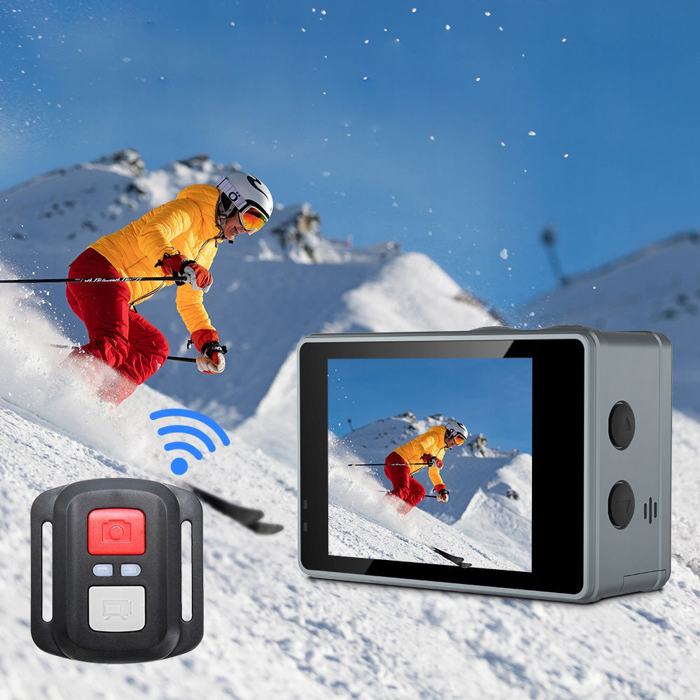 5k ultra high definition sports camera M40TR,Bdual screen design,64GB Brand no brand