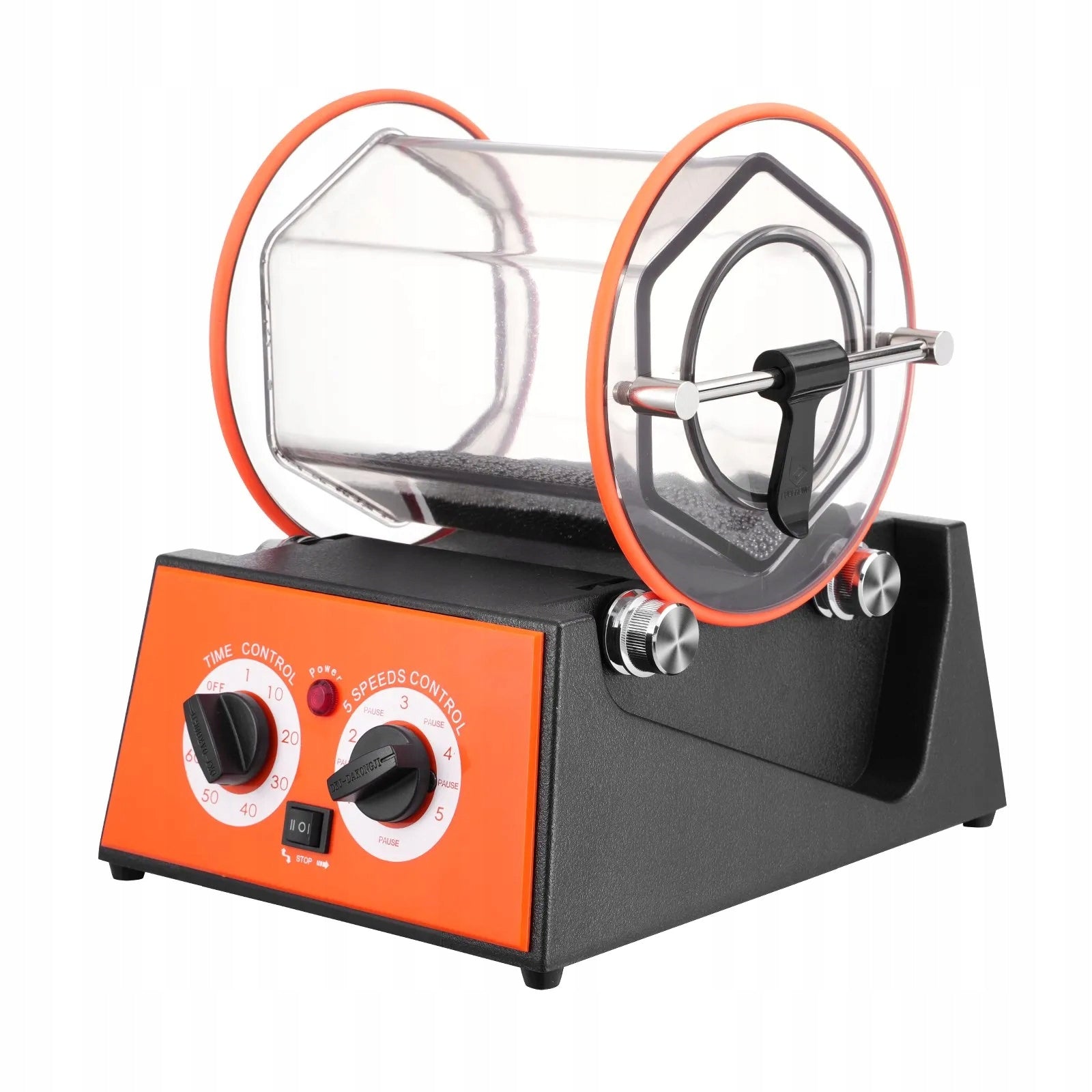 5kg Rotary Tumbler Polishing Machine 60W Jewelry Polisher Adjustable Speed