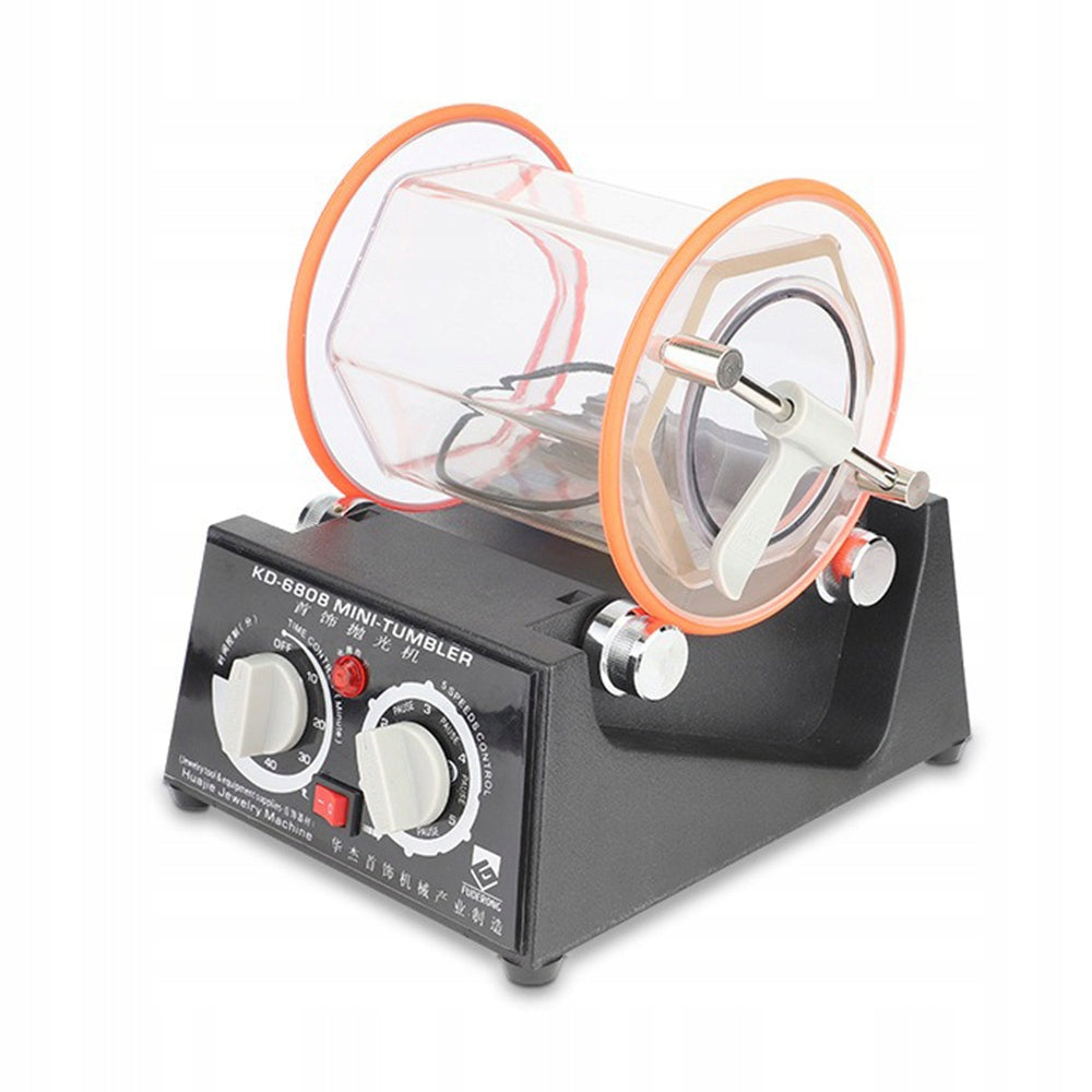 5kg Rotary Tumbler Surface Polisher Jewelry Polish Finish Machine Gem DIY