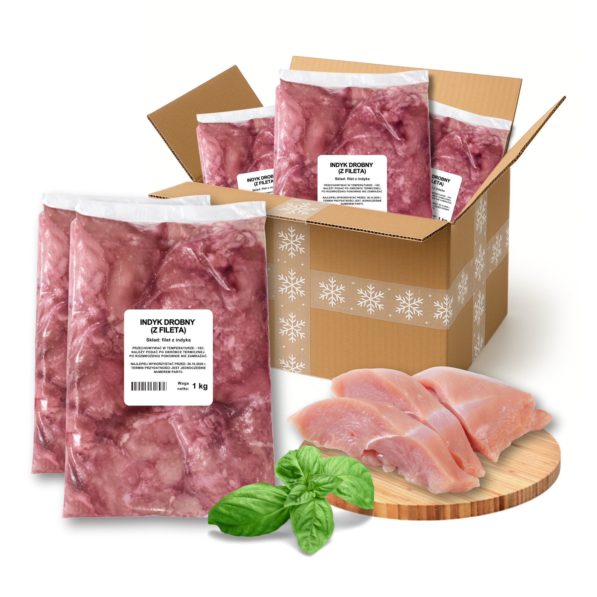 5kg TURKEY FILLET pulled tender frozen meat PROTEIN for dog Dyzio