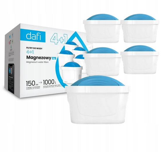 5pcs CARTRIDGE FILTER DAFI UNIMAX MAGNESIUM MG+