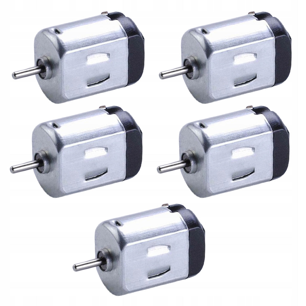 5pcs Micro 6V 130 Motor DC Small Motor for DIY Model Car Aircraft Boat Brand no brand