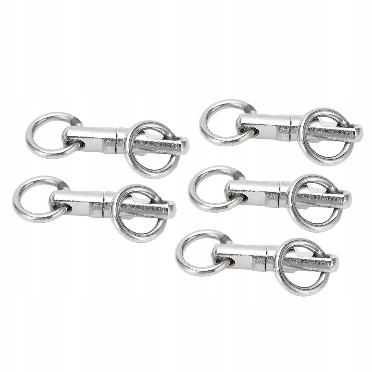 5pcs/lot stainless steel column type wu rotary ring