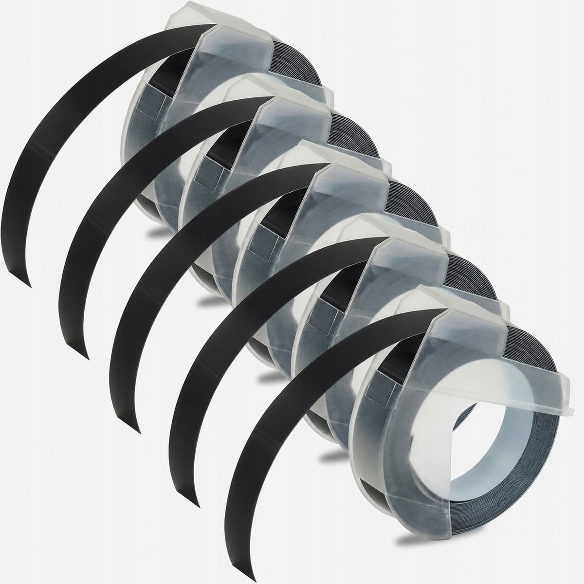 5x 3D Tape for Phomemo DYMO Omega Extruder Black 9mm Self Adhesive