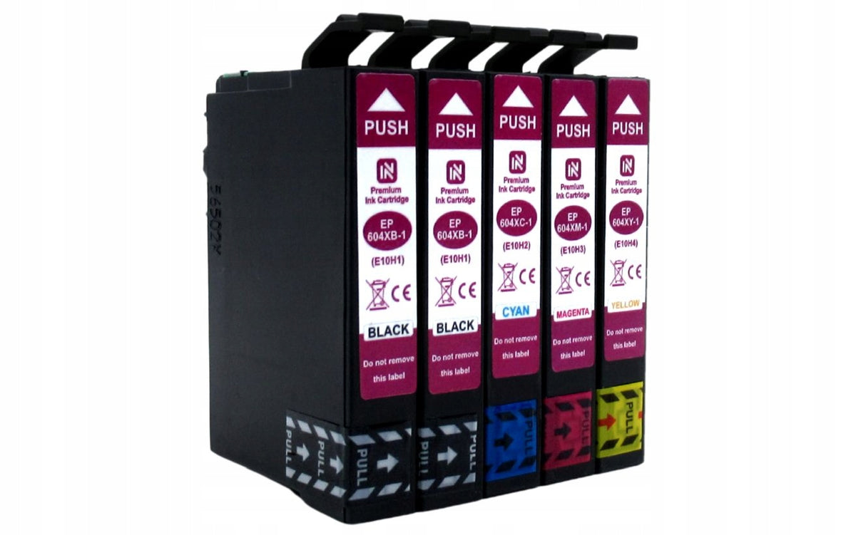 5x 604 XL replacement ink cartridge for Epson XP-2200 XP-3200 Packaging status original