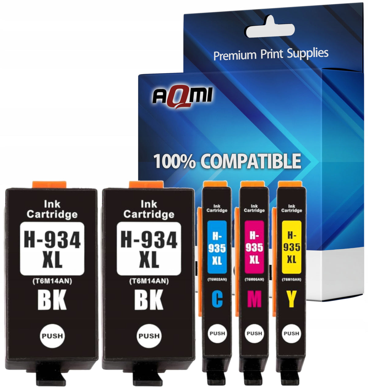 5x 934 XL 935 XL INKS FOR OFFICEJET 6230 6820 6830 PRINTER
