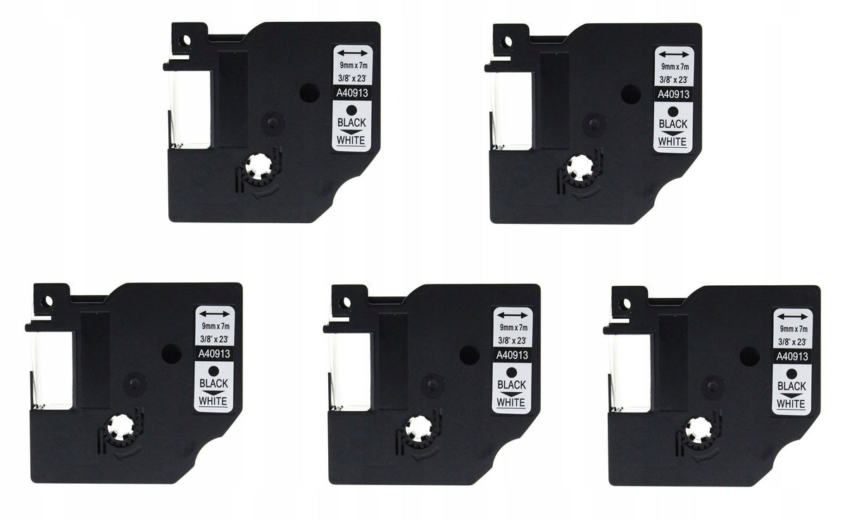 5x A40913 tape replacement for Dymo D1 40913