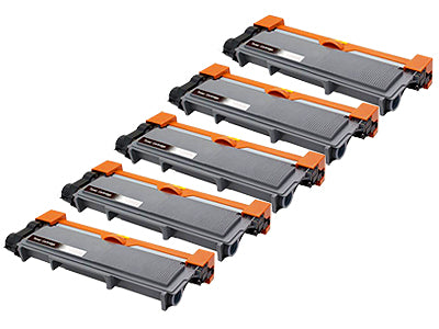 5x BROTHER PRINTER TONER MFC-L2700DN L2700DW