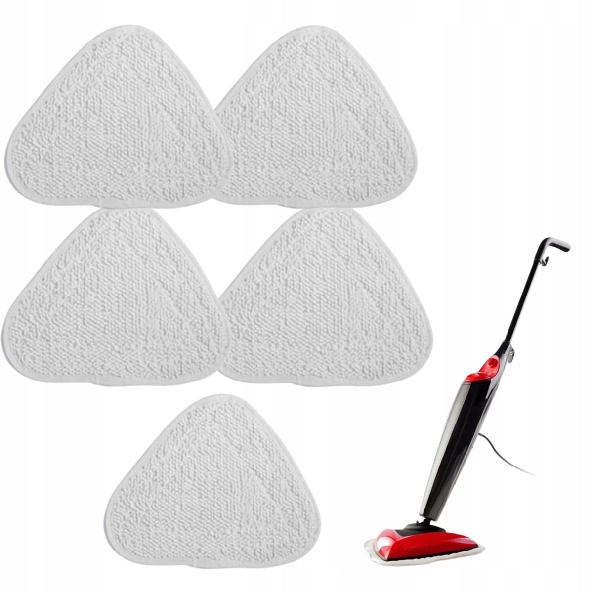 5x CARTRIDGE COVER FOR STEAM MOP VILEDA STEAM PLUS MICROFIBER - BENIOHOME