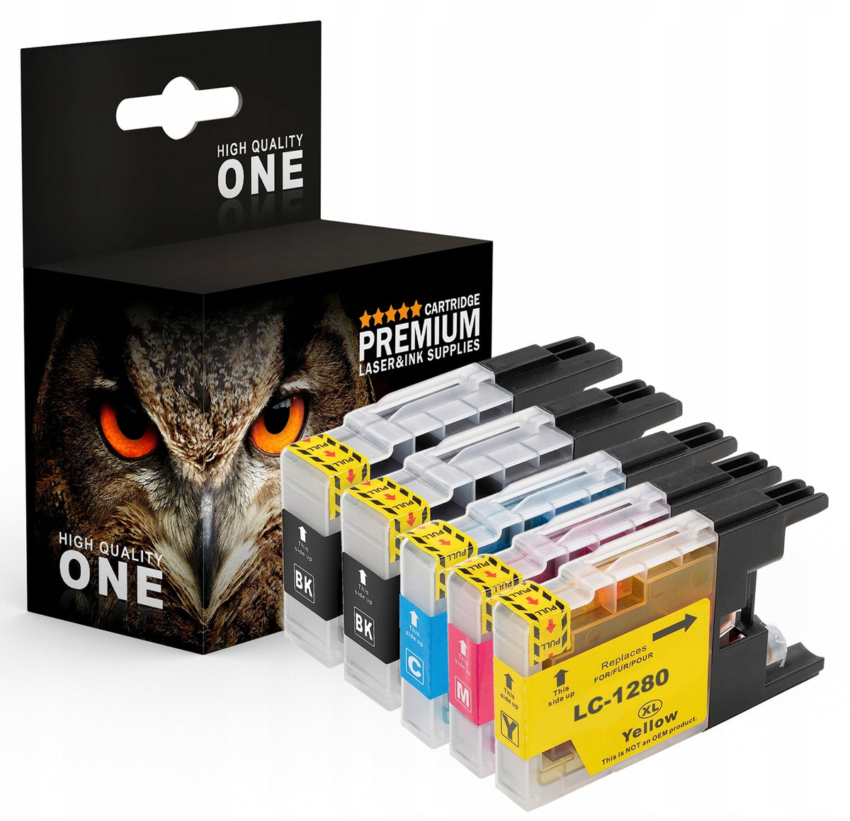5x INK FOR BROTHER LC1280 MFC-J6510DW J6710DW