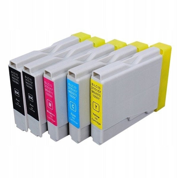 5x INK for LC1000 LC970 FOR BROTHER DCP135c DCP150c