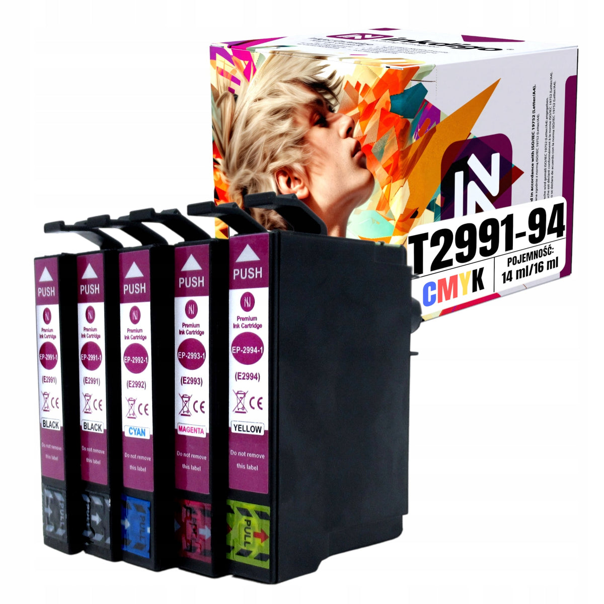 5x Ink for EPSON XP235 XP245 XP332 XP342 XP435 XL