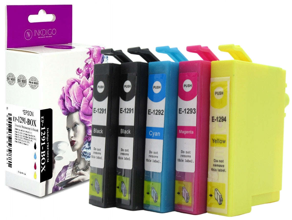 5x Ink for Epson WF-3520DWF WF-3530DTWF SET
