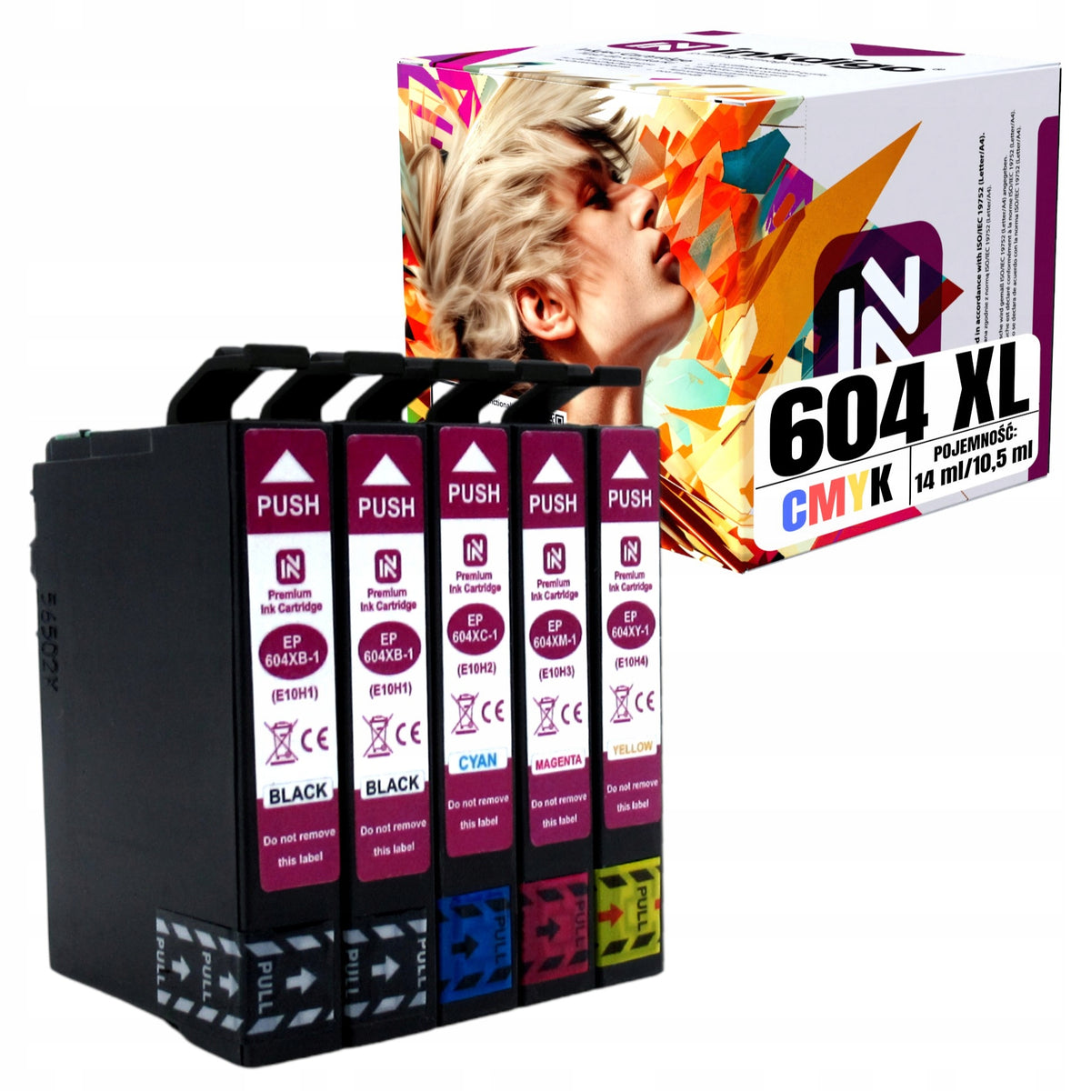 5x Ink for Epson XP-4200 XP-4205 WF-2930 WF-2950