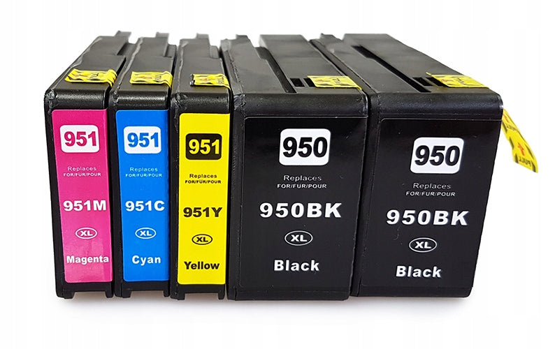 5x Ink for HP 950XL 951XL Pro251 276 PRO 8100 8600