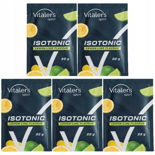 5x Isotonic Drink Vitaler's Energy Training Regeneration Hydration 22 g