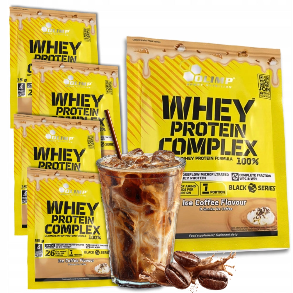 5x Olimp WPC Whey Protein Complex 100% 35g ICE COFFEE Protein FROZEN COFFEE