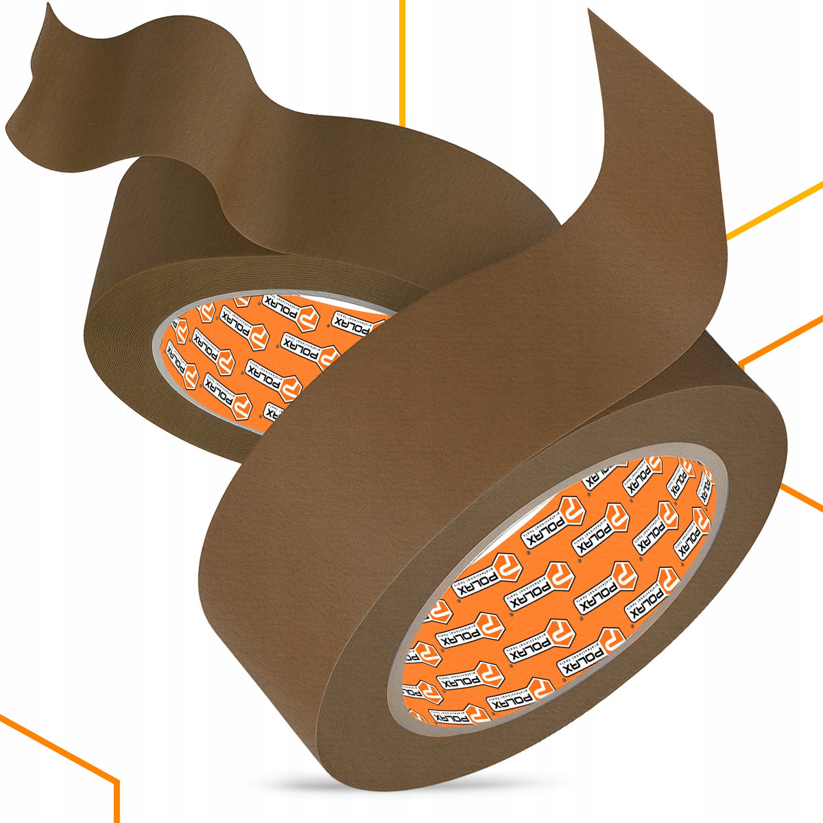 5x PACKING Paper ADHESIVE TAPE 40 m Packing Packs Brown THICK HN-P Packaging status original