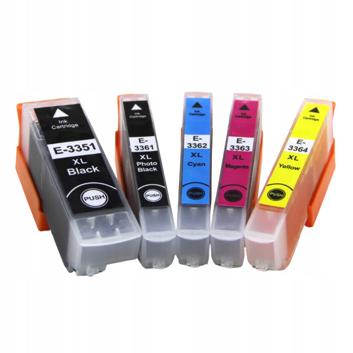 5x Printer ink EPSON T3351 XP-530 XP-540 XP-630 XP-635 XP-640 XP-830