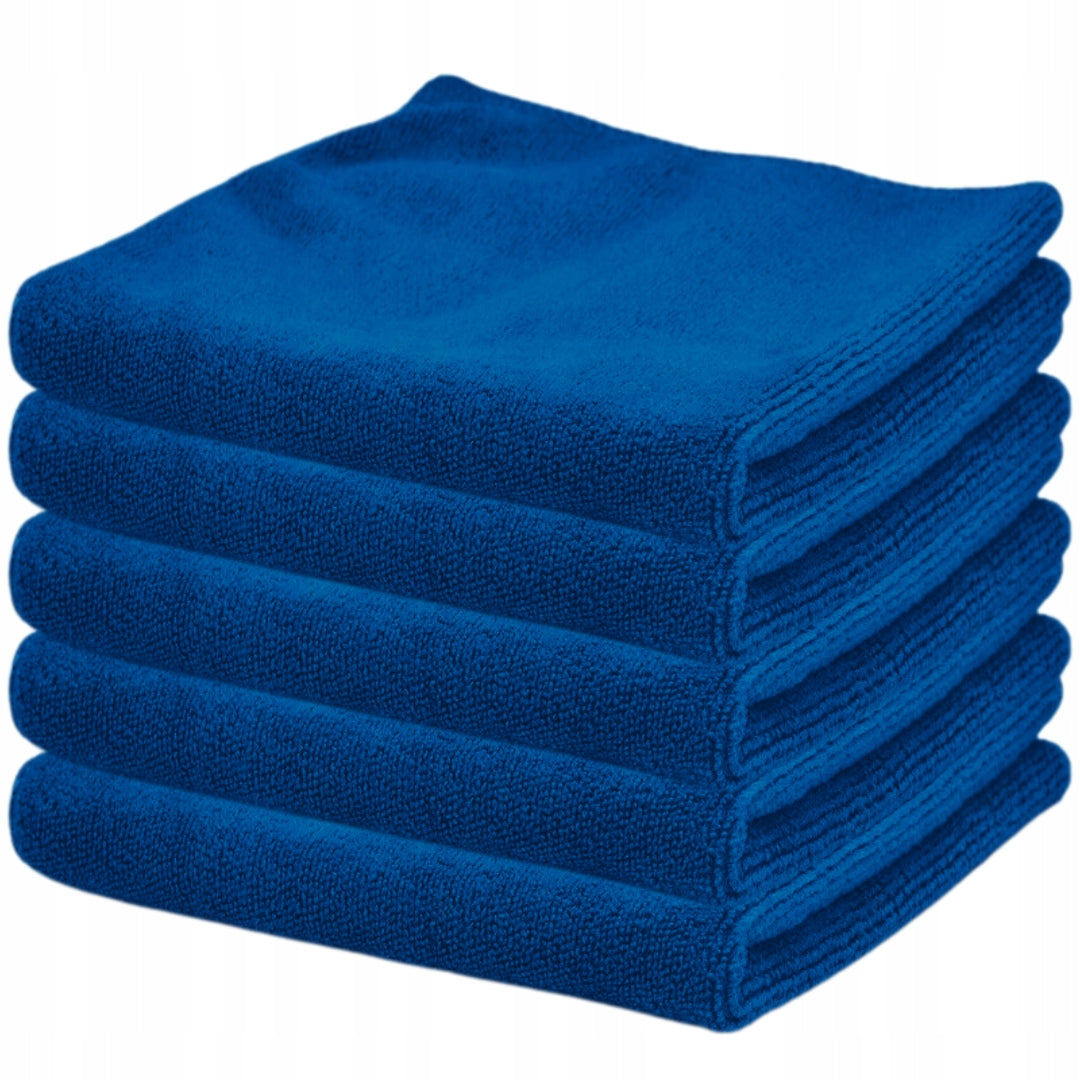 5x SEAMLESS MICROFIBER 40x40 CM 320g/m2 DETAILING CAR CLOTH