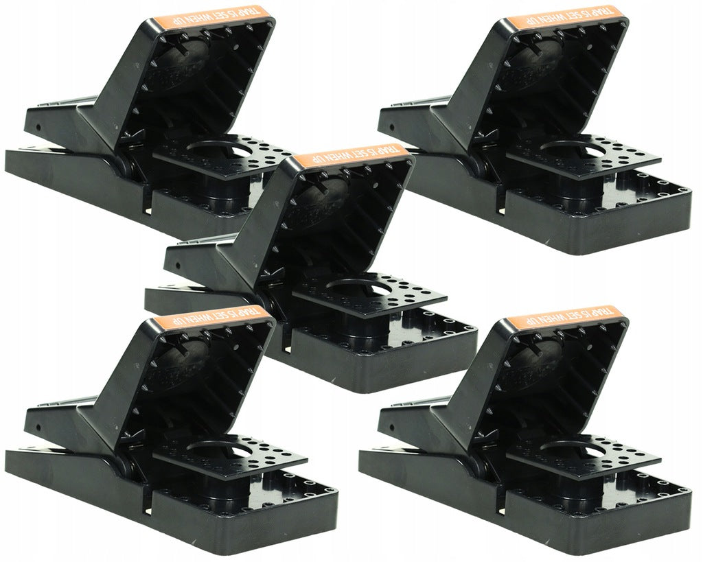 5x STRONG PAW RAT AND MOUSE TRAP GUILLOTINE HIGH MECHANISM STRENGTH