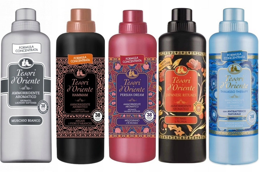5x Tesori d'Oriente SET 5x Rinsing liquid 5x 760ml CONCENTRATE
