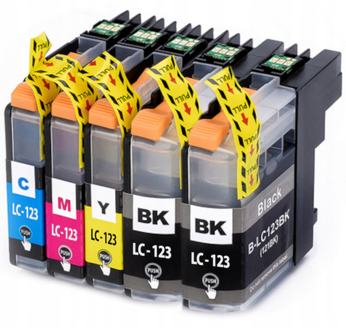 5x XL INK FOR BROTHER DCP-J132W DCP-J152W DCP-J552DW DCP-J752DW PRINTER
