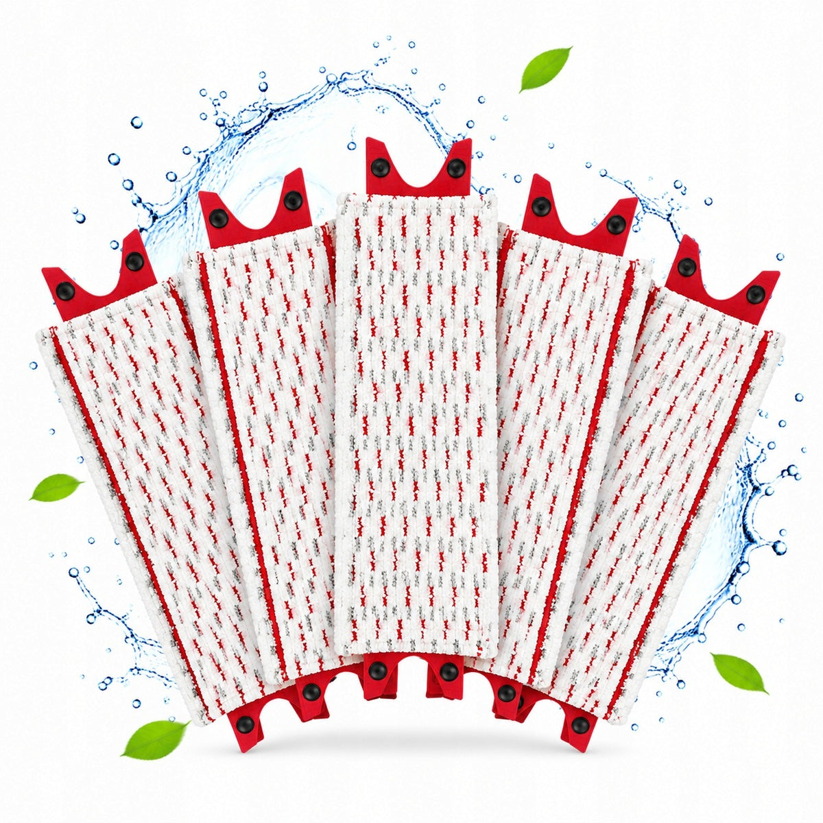 5x set Vileda Ultramax XL 42 cm microfiber mop insert replacement