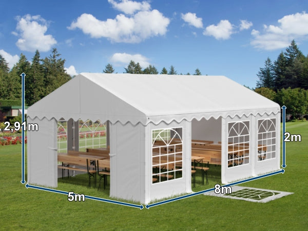 5x8 Party Garden Tent HOME - VARIOUS COLORS Packaging status original