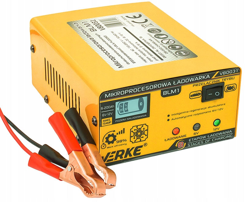 6/12V 15A Battery Charging Car Microprocessor Rectifier