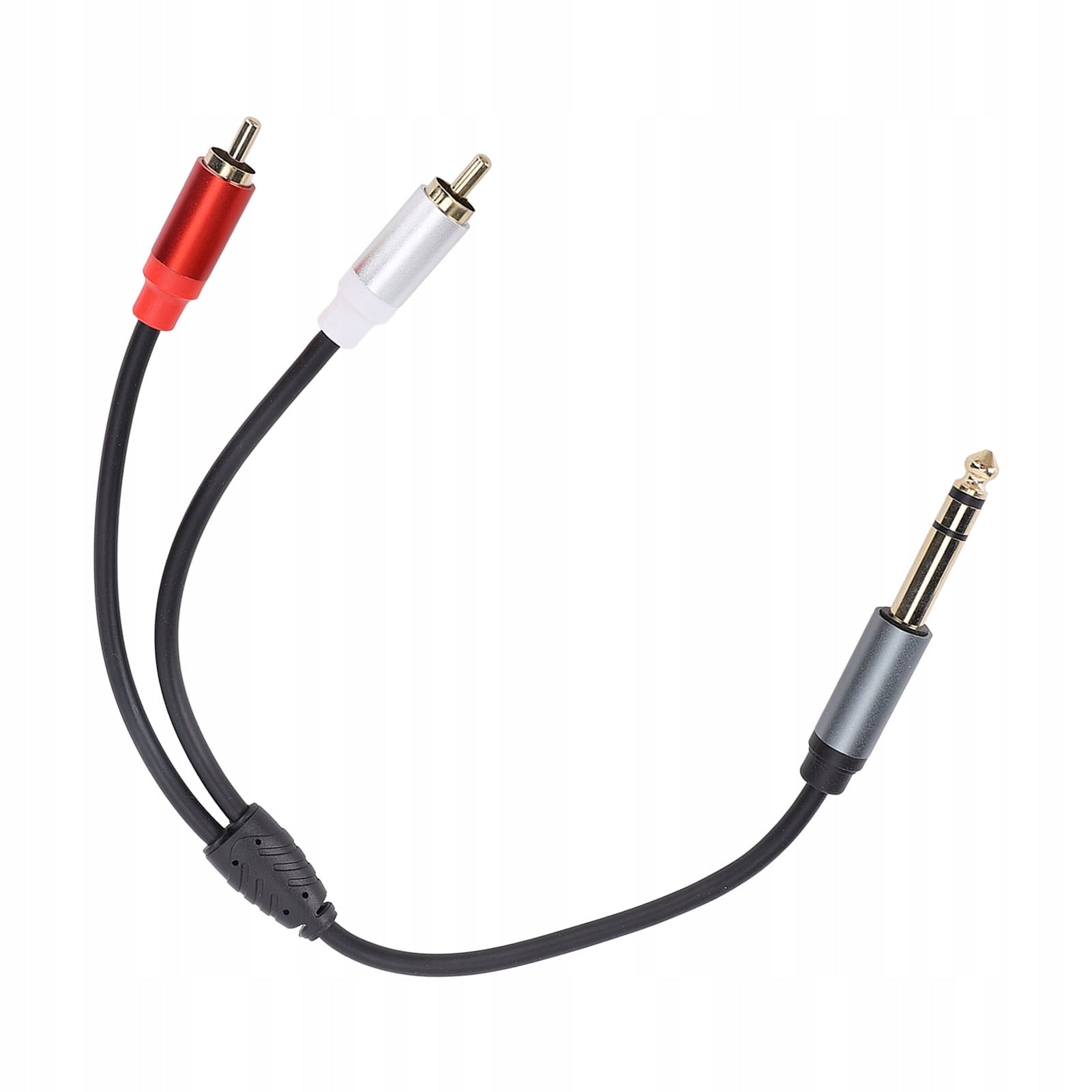 6,35 MM STEREO MALE TO 2 MALE CABLE 11,8 INCH 6,35 MM STEREO J1