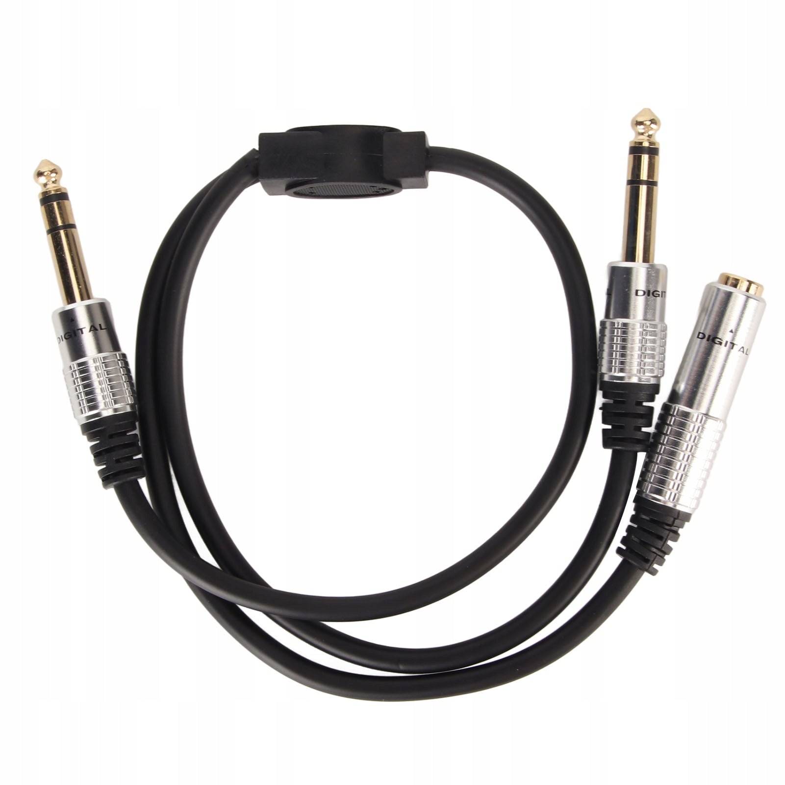 6,35MM TO DOUBLE 6,35MM Y SPLITTER CABLE DOUBLE KANA JC Brand no brand
