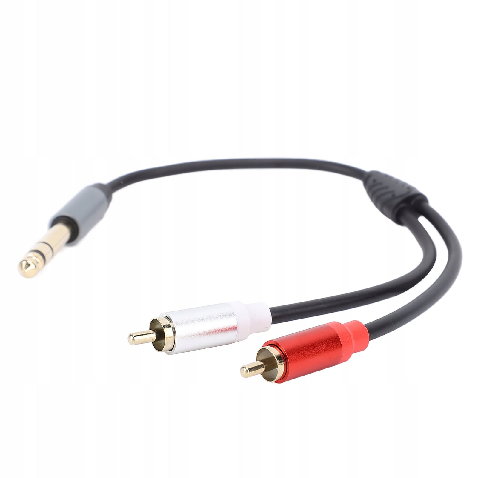 6,35mm stereo male to 2 male cable 11,8 inch 6,35mm stereo LK Brand no brand