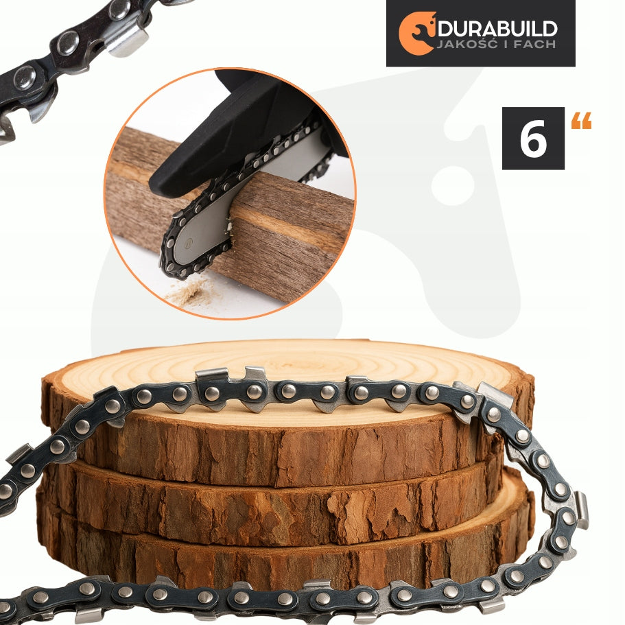 6" 4" CORDLESS BRANCH CHAINSAW FOR GARDEN PER PLOT Packaging status original