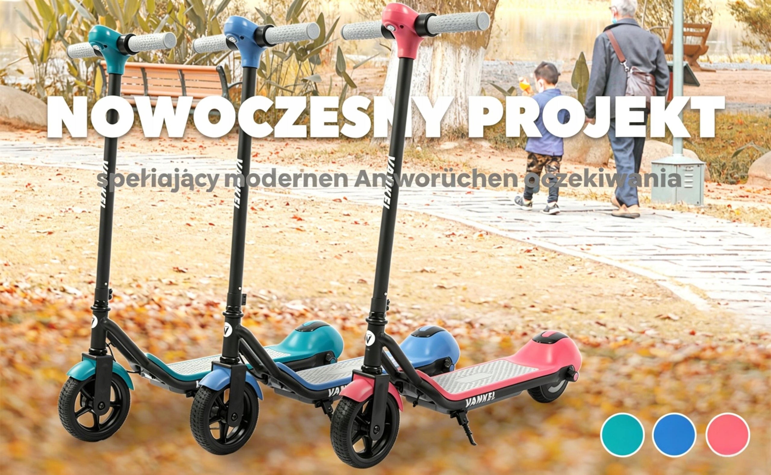 6,5" Hulajnoga Elektryczna dla dzieci z Bluetooth Prezenty świąteczne Engine power 110 W