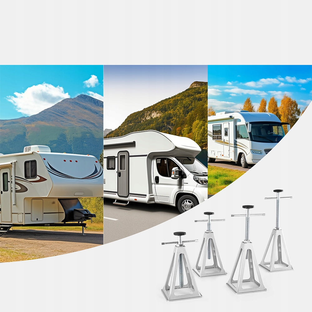 6.72T/pc Aluminum Camping Trailer Stabilizing Brackets 4pcs Support Plates Manufacturer code HO-0488A1-JSX