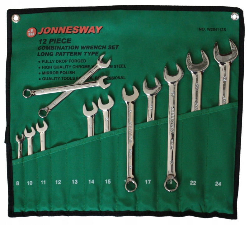 6-ANGLE LONG FLAT-EYE WRENCHES SET OF 12pcs