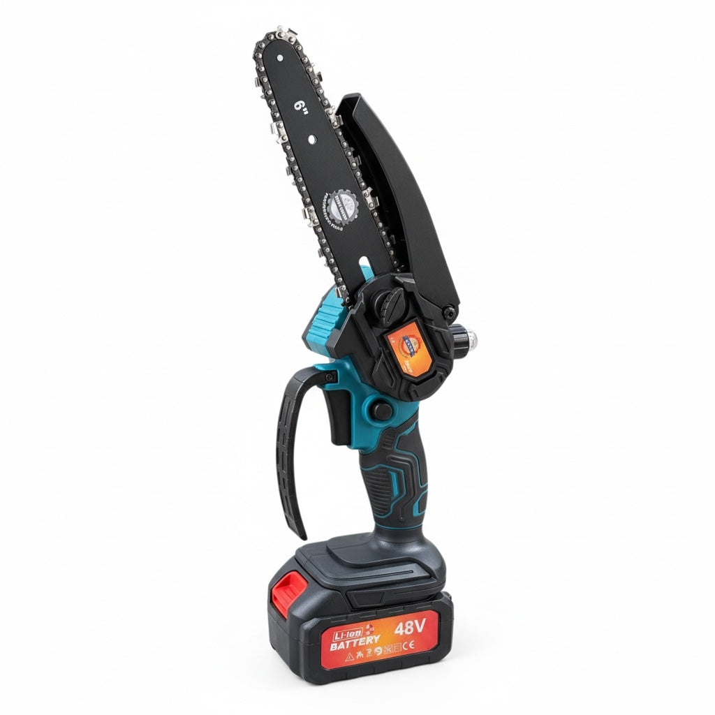 6" Cordless Chainsaw + Lubrication + Case 2 Batteries Manufacturer code KR