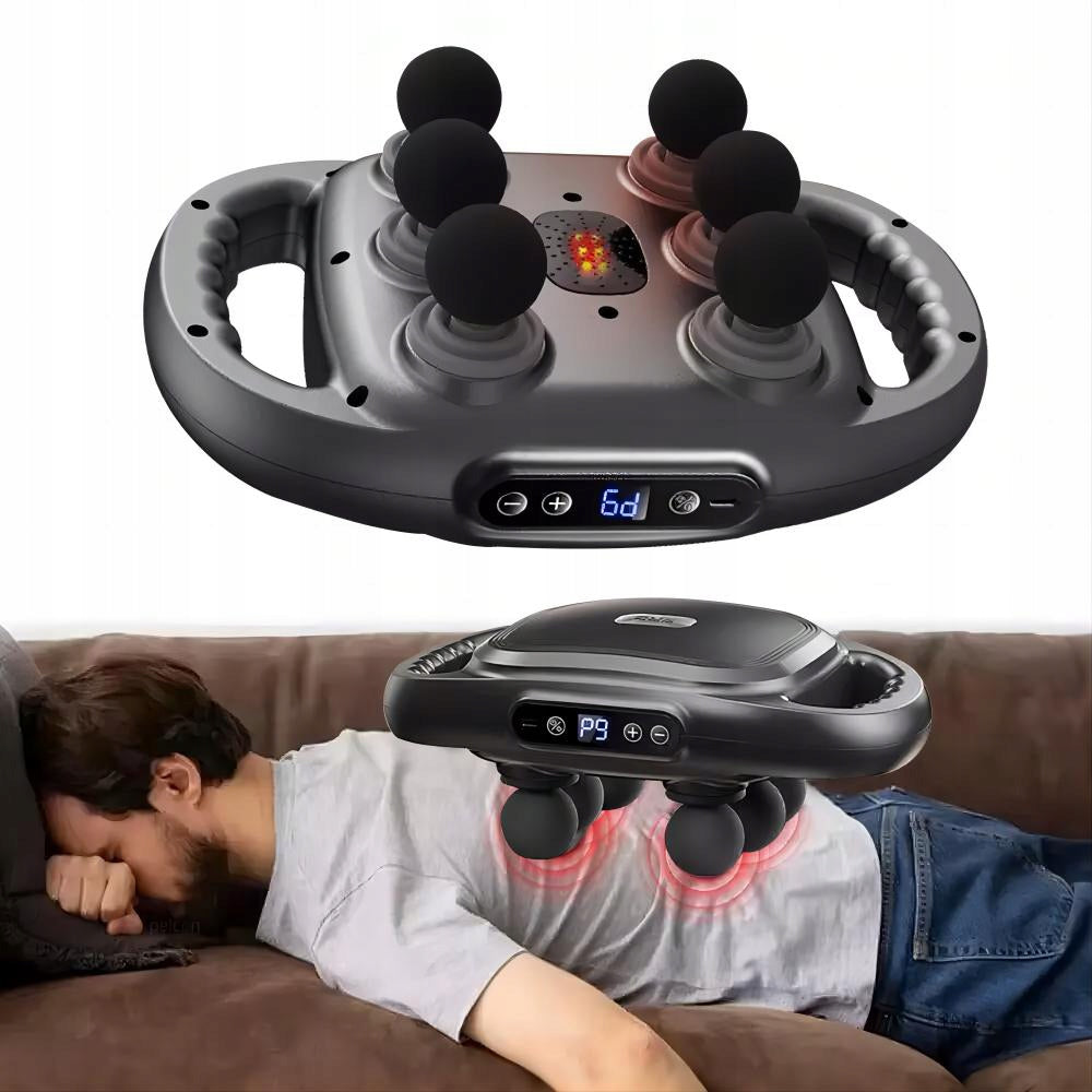 6 Head Massager BACK MASSAGE GUN BODY FEET Led Manufacturer code HOP6HG3TYA