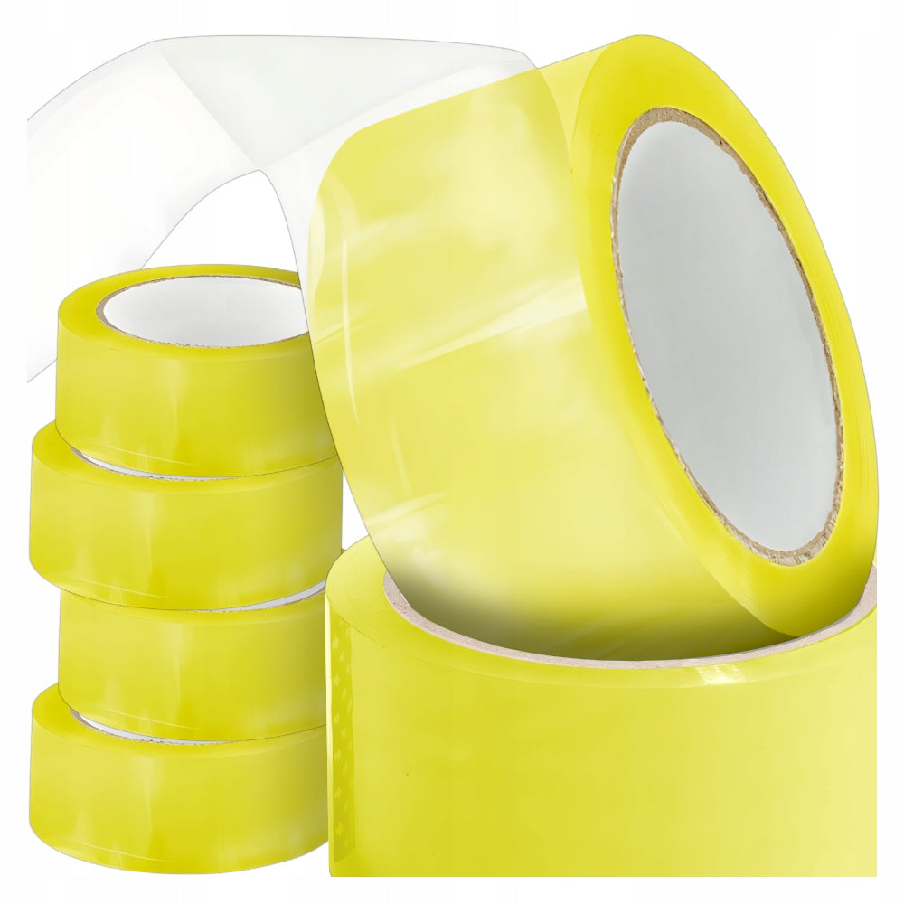 6 PACKING TAPE SUPER STRONG ADHESIVE 100M QUALITY