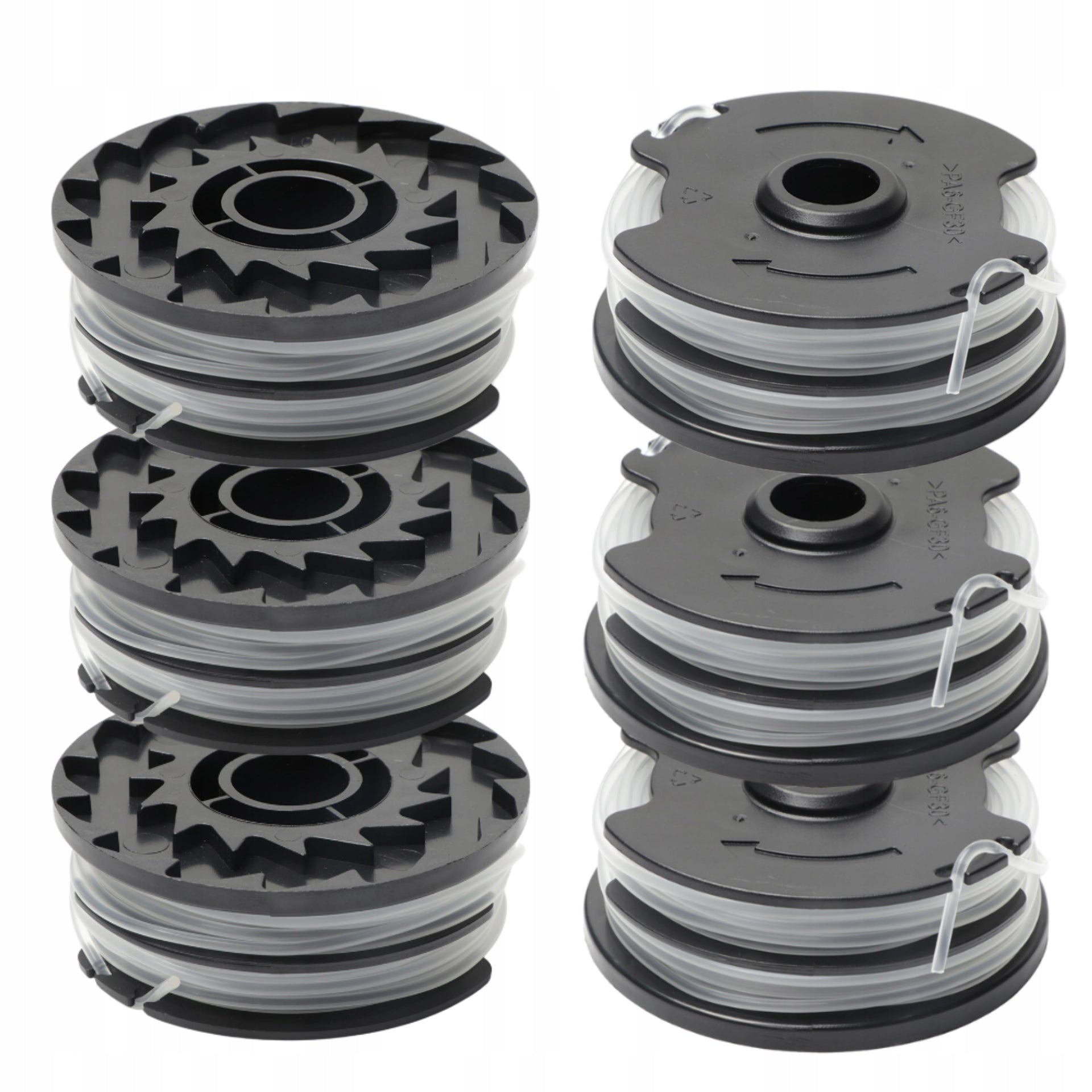 6 PCS,PARKSIDE SPOOL FOR TRIMMER LINE PRT 550 PRTA 20-LI 1,6 MM Manufacturer code 6x SZPULA Z ŻYŁKĄ DO PODKASZARKI PARKSIDE