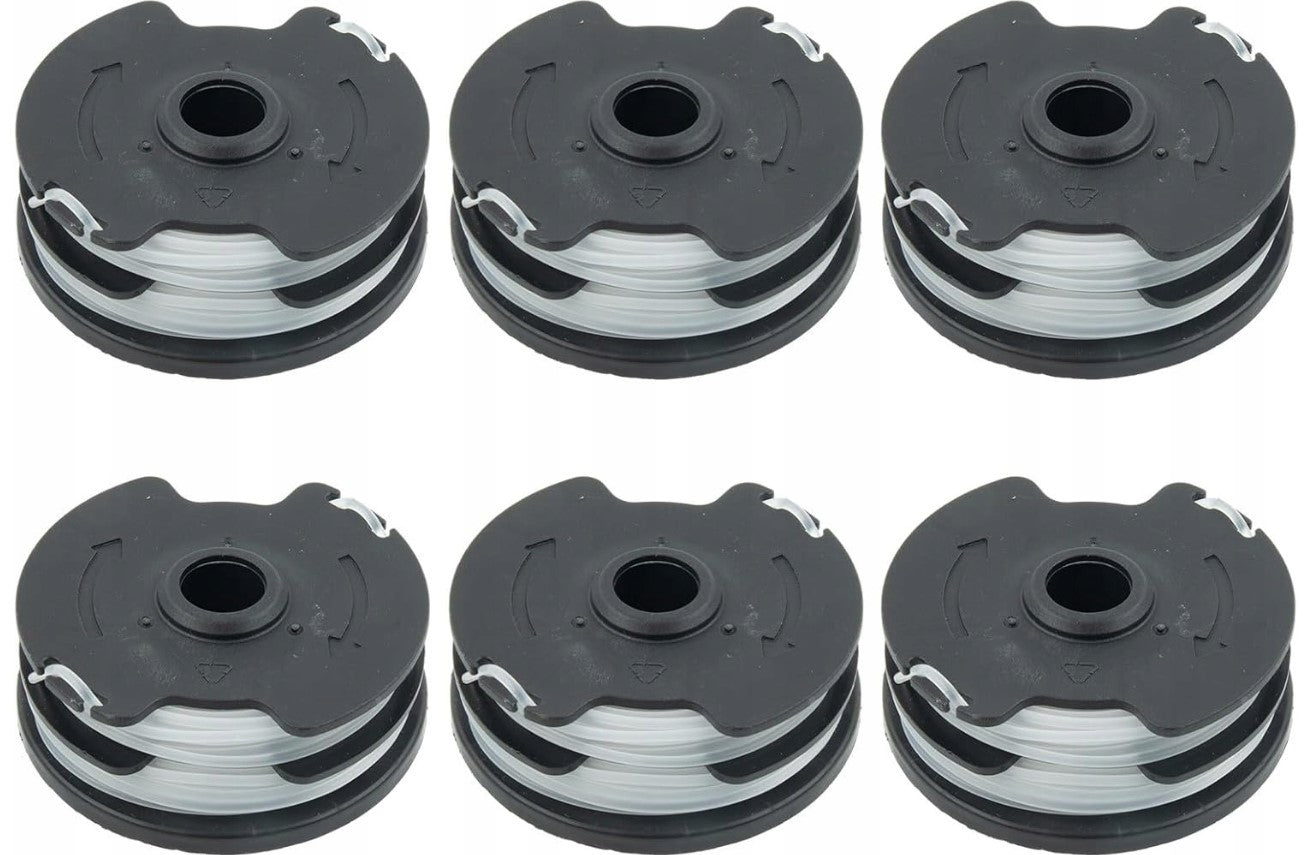 6 PCS PARKSIDE SPOOL FOR TRIMMER LINE PRT 550 PRTA 20-LI 1,6 MM SET Manufacturer code 6szt SZPULA Z ŻYŁKĄ DO PODKASZARKI PARKSIDE