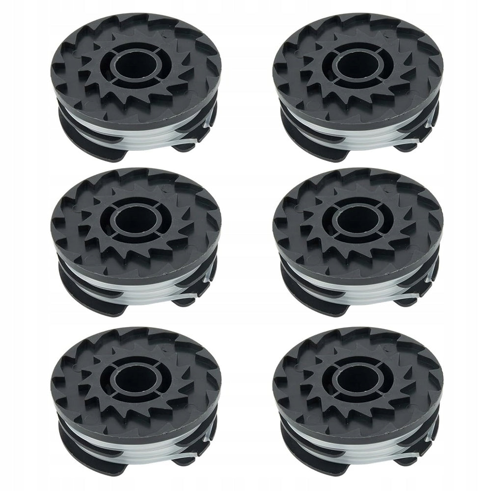 6 PCS PARKSIDE SPOOL FOR TRIMMER LINE PRT 550 PRTA 20-LI 1,6 MM SET